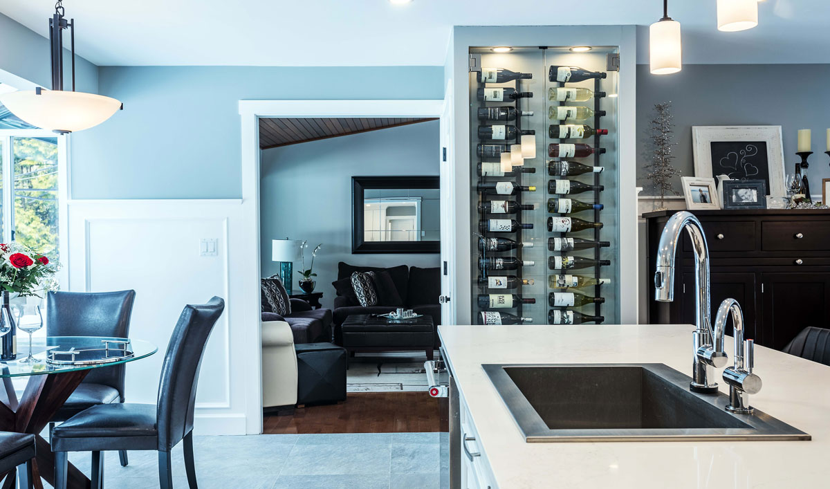 Lacey Construction - wine collection