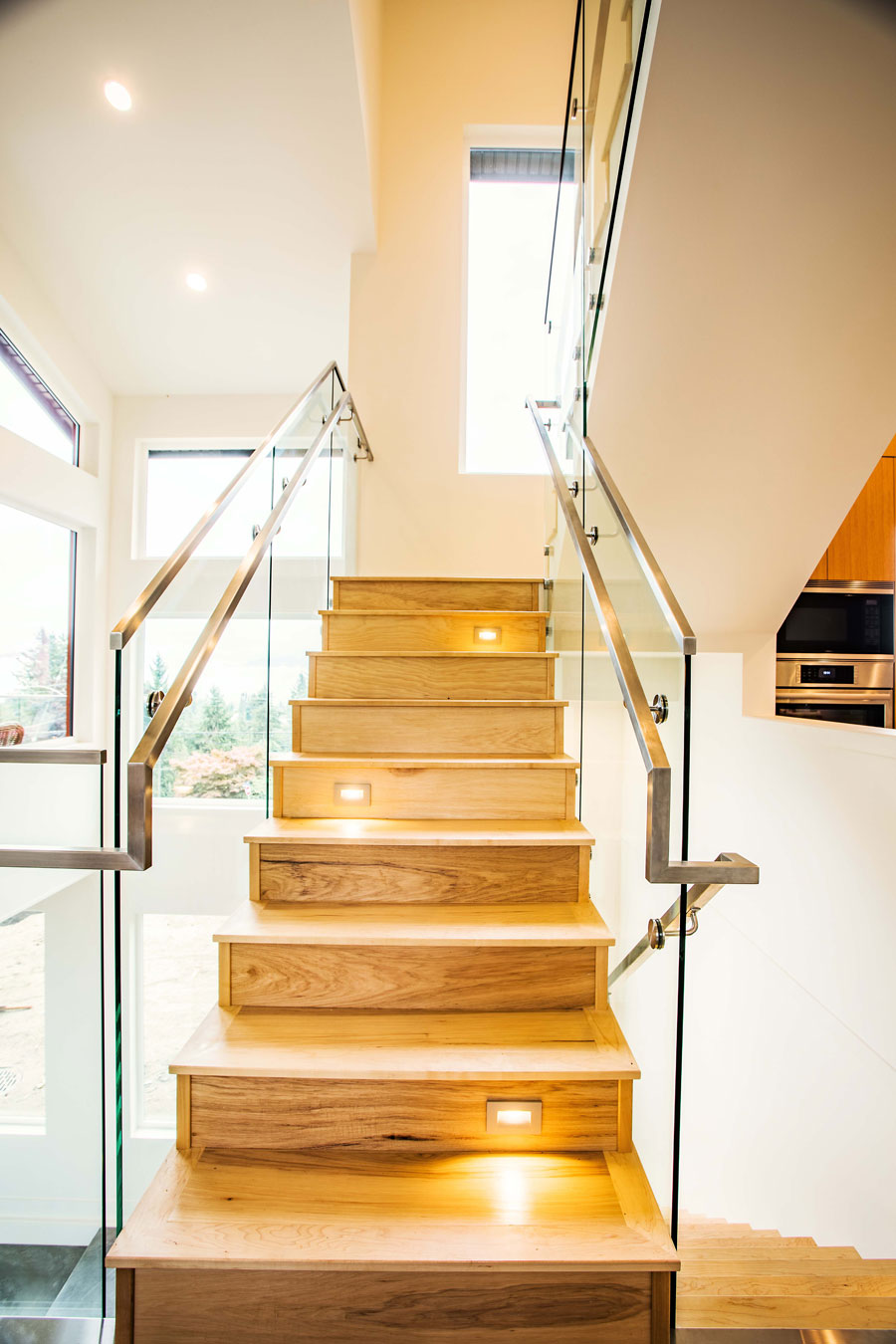Lacey Construction - glass railing